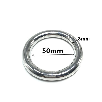 Stainless Steel Male Penis Ring