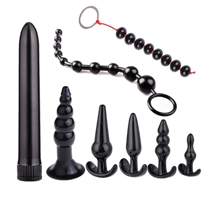 Silicone Butt Plug Set