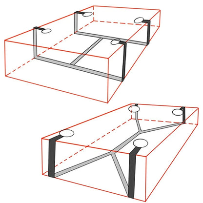 Erotic Bondage Bed Set