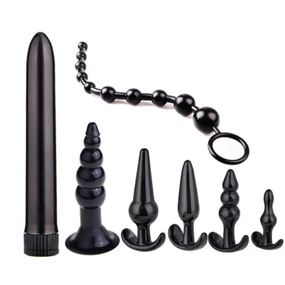 Silicone Butt Plug Set