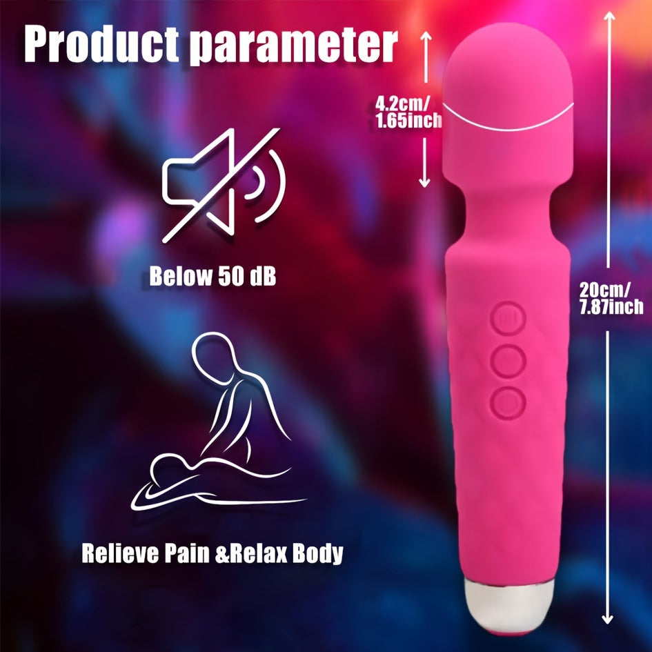 PinkEden's Magic Wand With 20 Vibration Modes