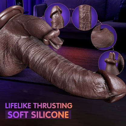 Soft Liquid Silicone Penis with Remote Control